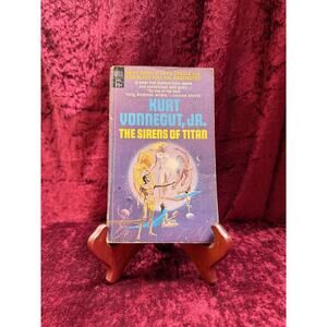 Vintage Paperback Book - The Sirens Of Titan - Kurt Vonnegut Jr. - 1966